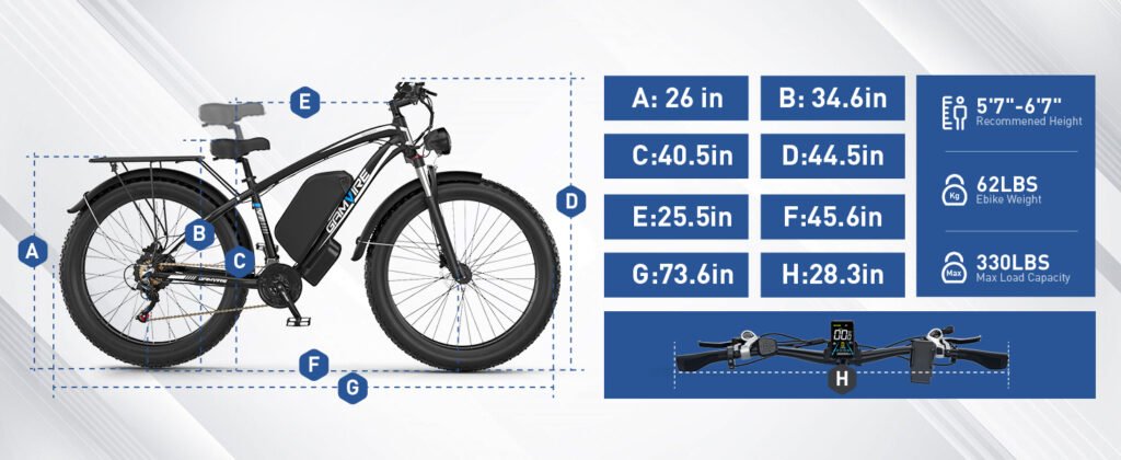 ECOCOGY 26 inch fat tire electric bike manual